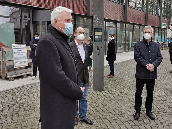 Antigen-Schnelltestzentrum in der Alten Mensa am Wall Antigen-Schnelltestzentrum in der Alten Mensa am Wall