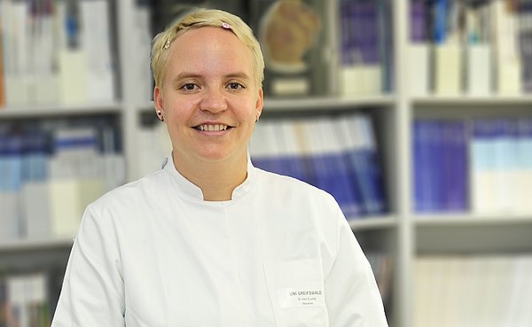 Frau Dr. Stine Lutze: Gleichstellungsbeauftragte Unimedizin Greifswald  