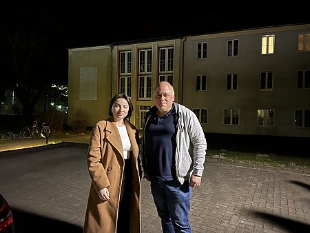 Thorsten Janßen mit Irina  